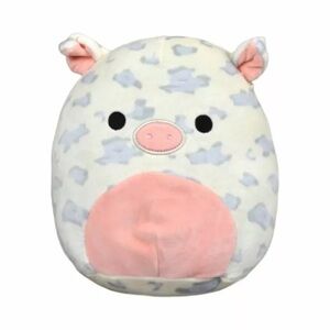 Adorable Pig Plush Toy - Pink and White